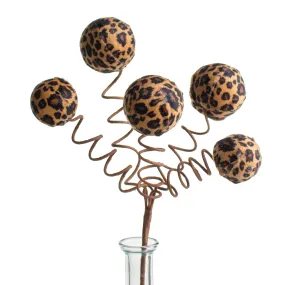 15" Fabric Ball Pick: Cheetah