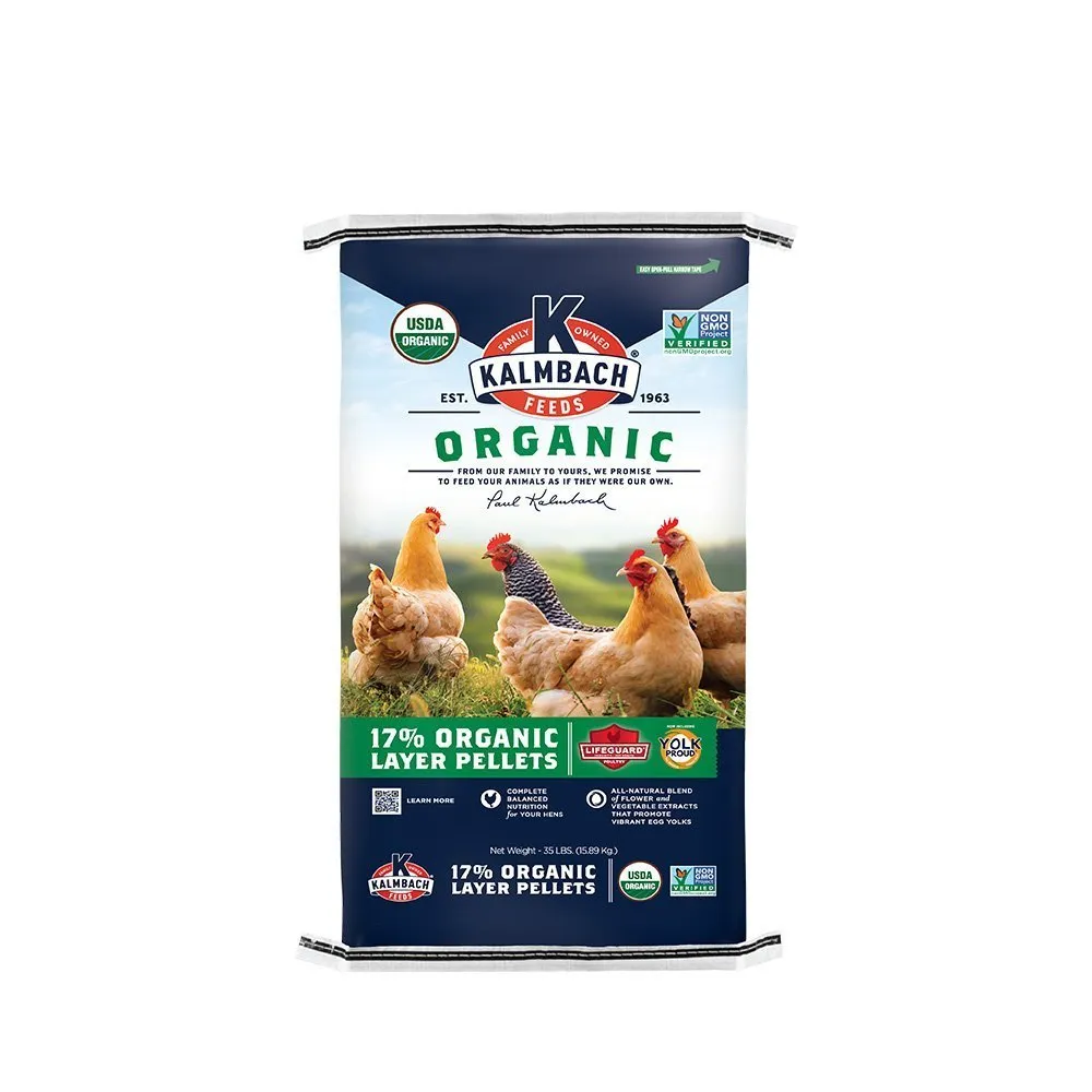 17% Organic Layer Pellet for Chickens (35lb)