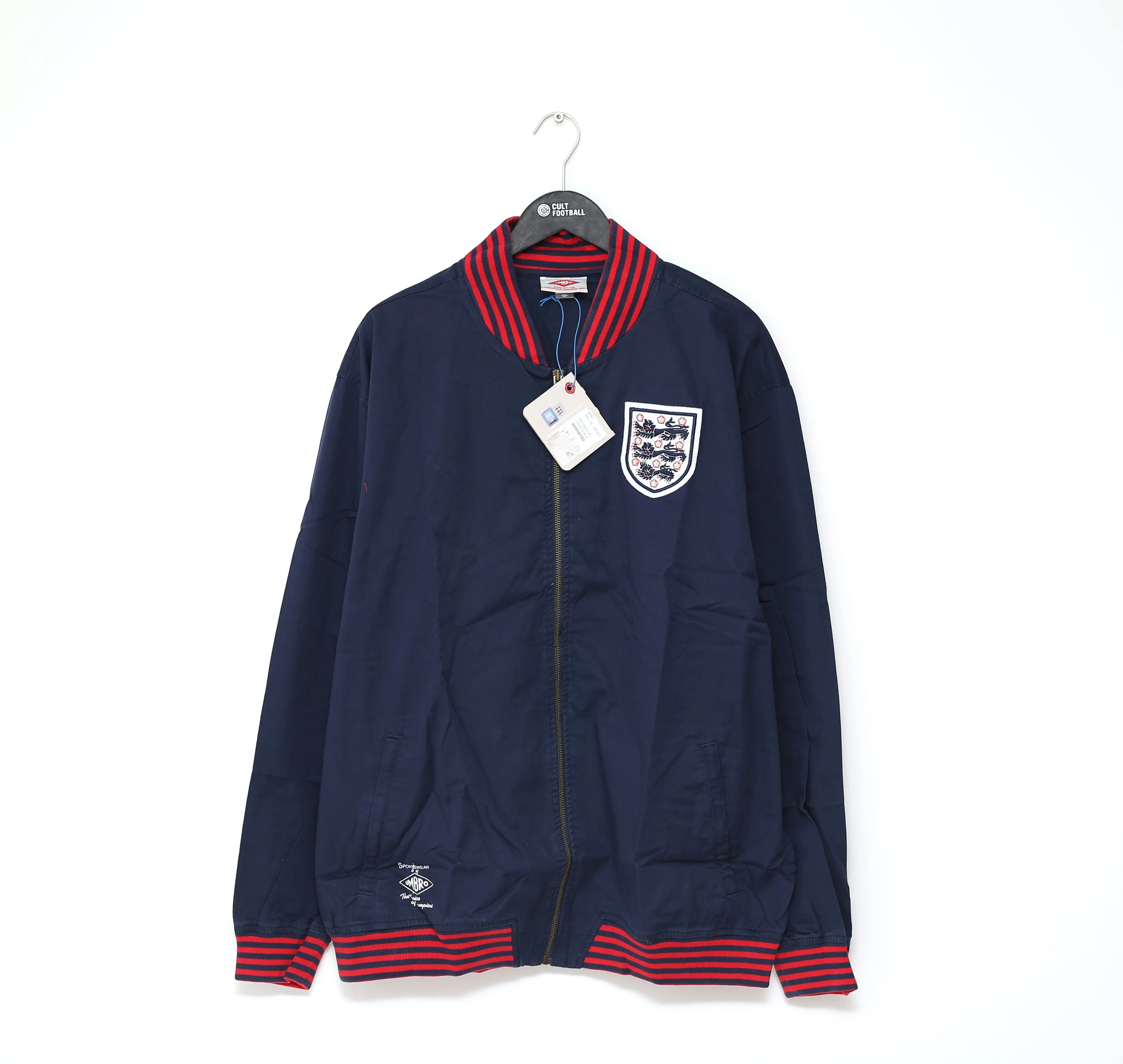 1966 Alf RAMSEY England Retro Umbro Football Track Top Jacket (XXL) BNWT World Cup