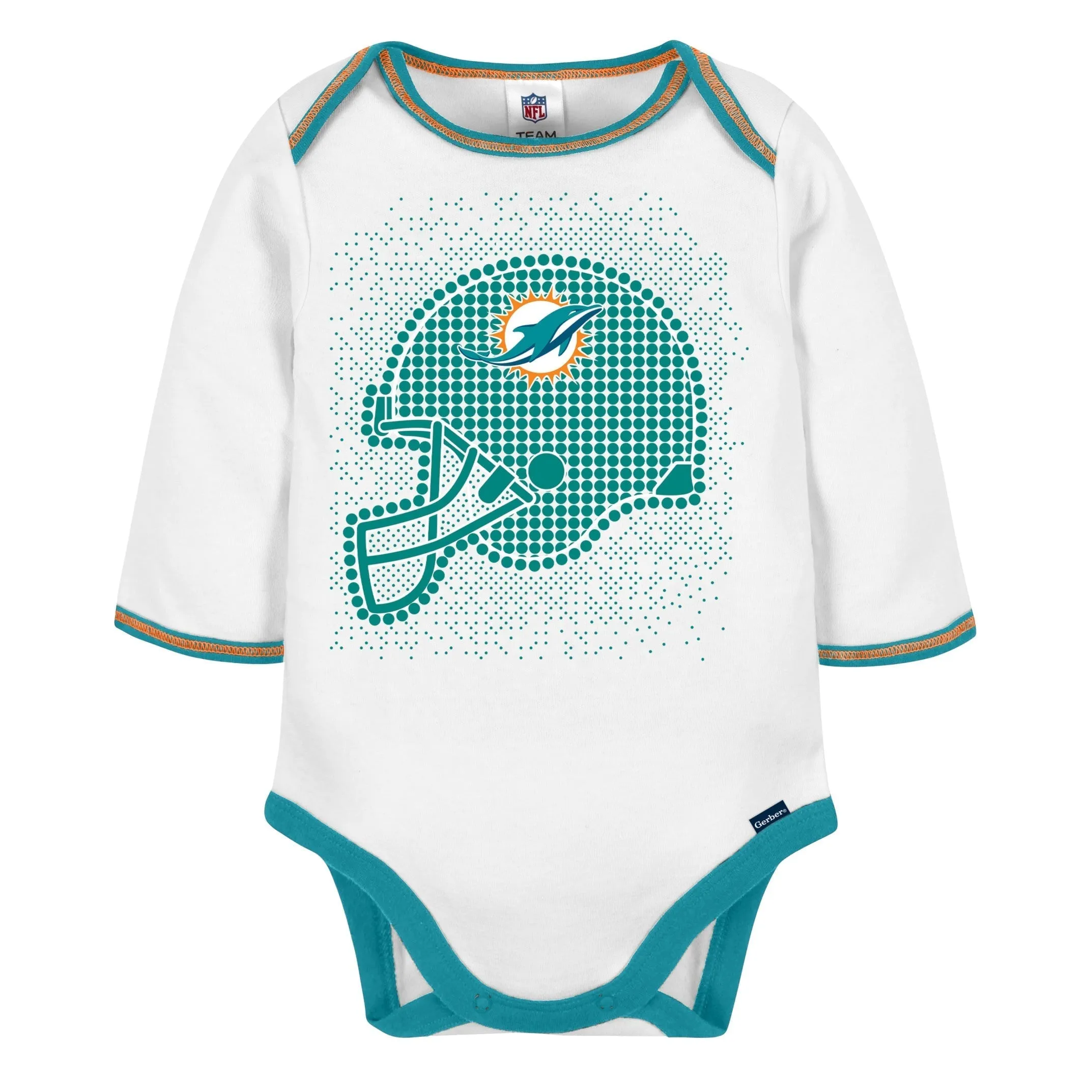 3-Piece Baby Boys Dolphins Bodysuit, Footed Pant, & Cap Set
