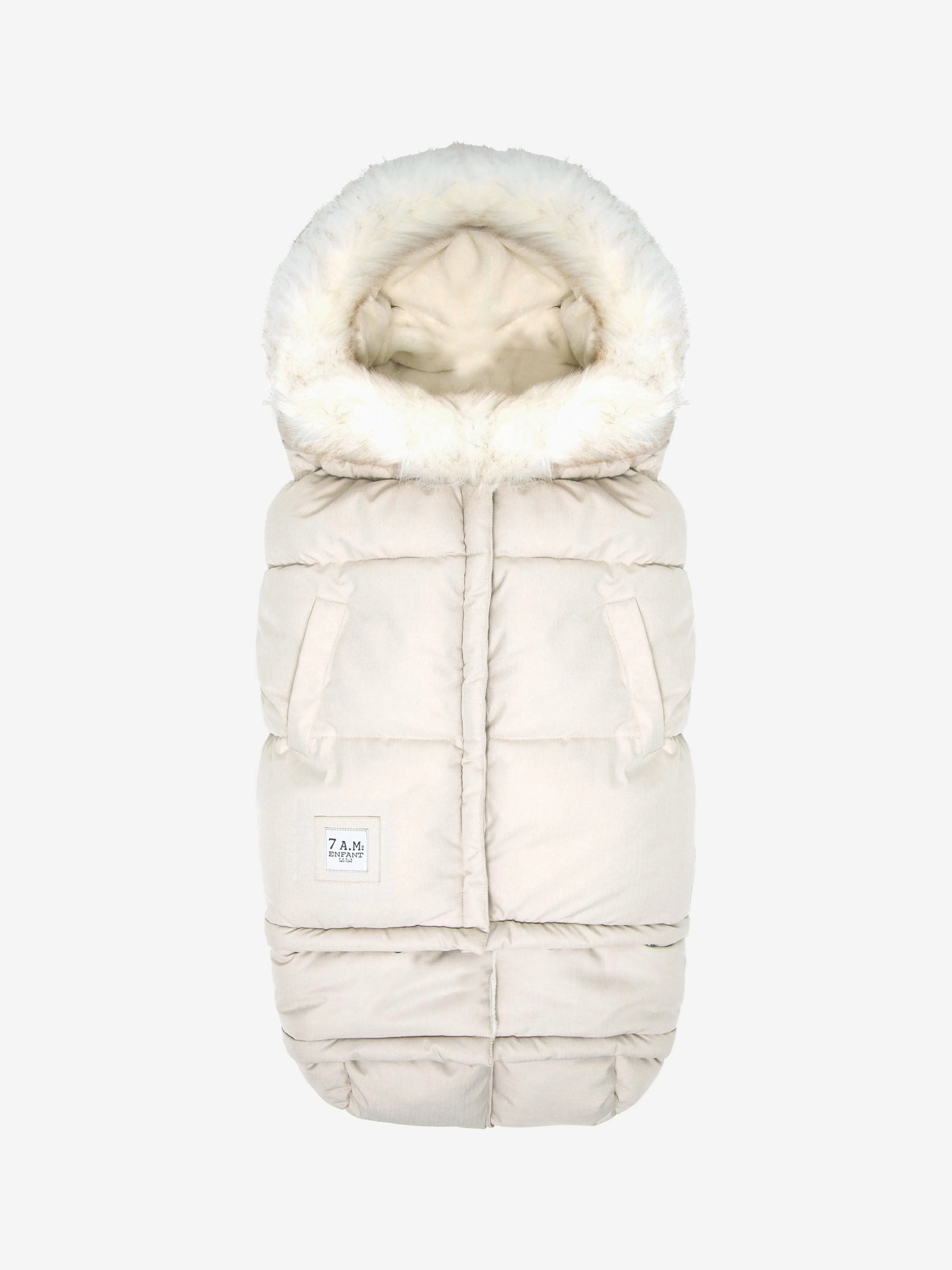 7AM Enfant Baby Blanket 212 Evolution Tundra Nest in Ivory