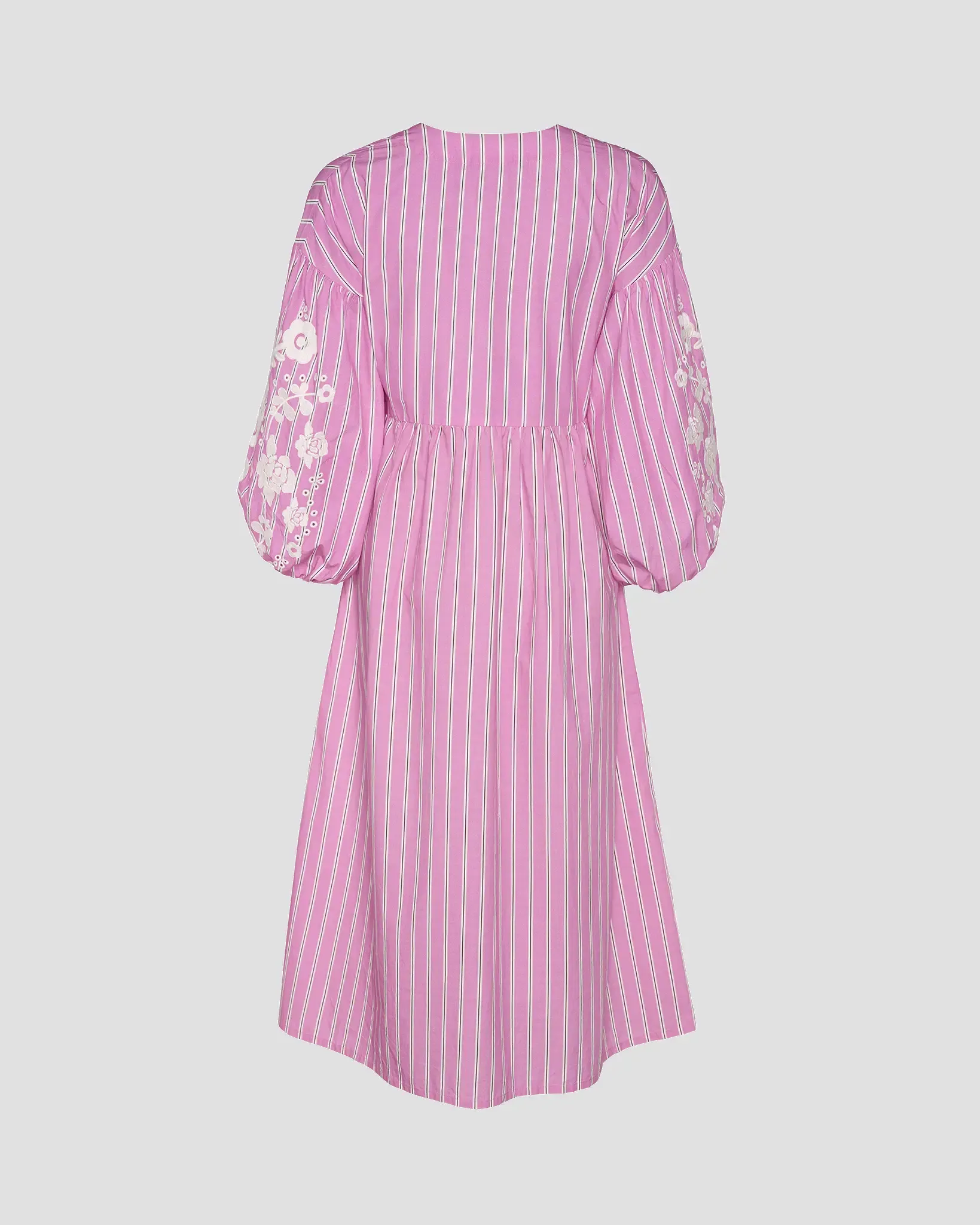 AUGUSTINE WRAP DRESS IN CYCLAMINE