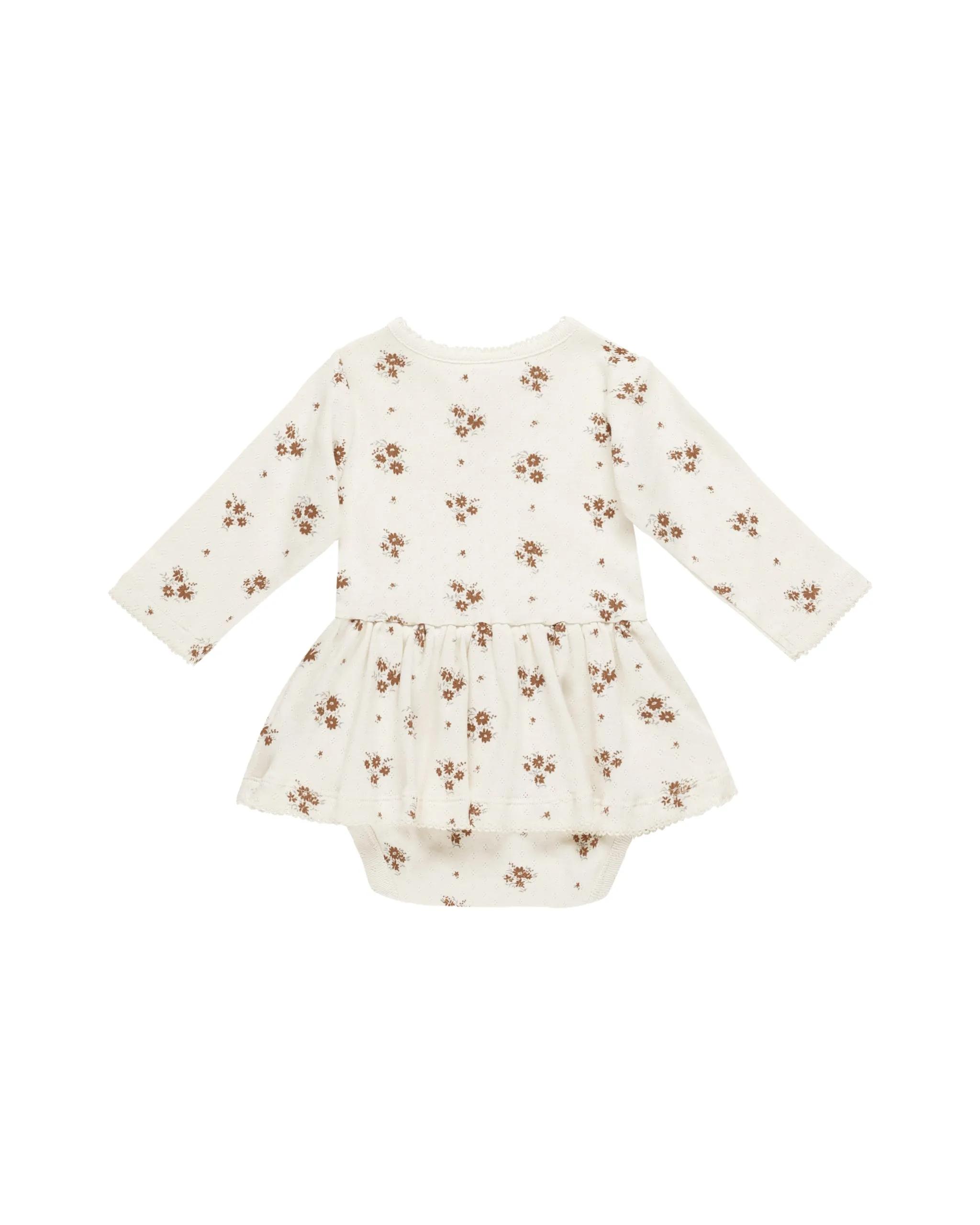Autumn Floral Skirted Bodysuit