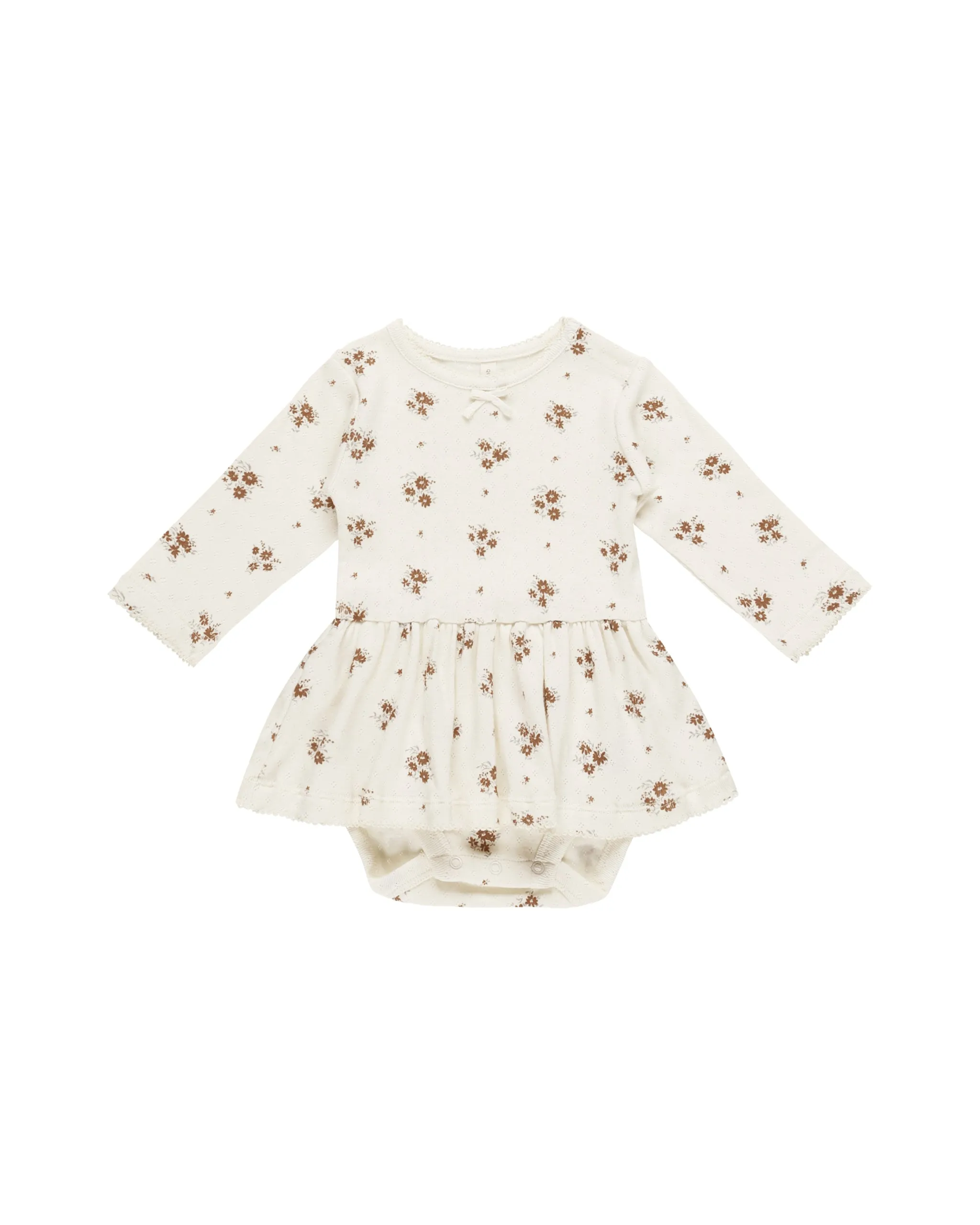 Autumn Floral Skirted Bodysuit