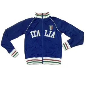 Back To School Joskaa Y2K Hoodies Women Oversized Letter Embroidery Graphic Pattern Zip Up Coat Grunge hip-hop loose zipper Hoodies Sweatshirt Blue 