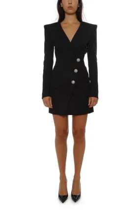 Balmain Mini Wrap Dress