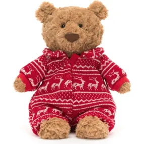 Bartholomew Bear Winter Onesie Pyjamas