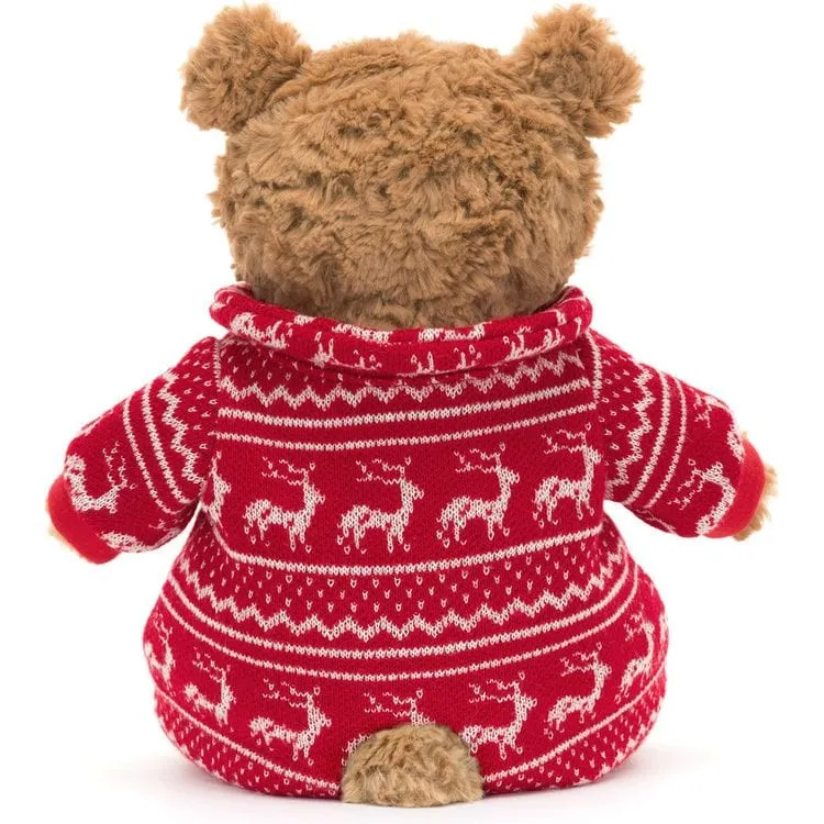 Bartholomew Bear Winter Onesie Pyjamas