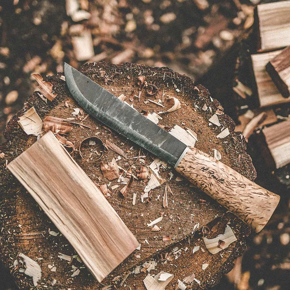 Big Leuku knife, gift box edition