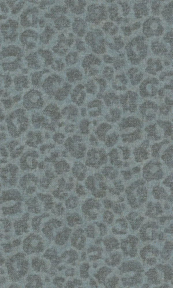 Blue Sophisticated Animal Print Wallpaper R6053