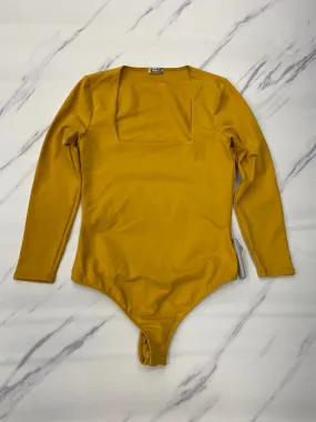 Bodysuit By Free People In Yellow, Size: M