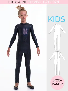 Bodysuit Pattern - Girls BODYSUIT(S514)