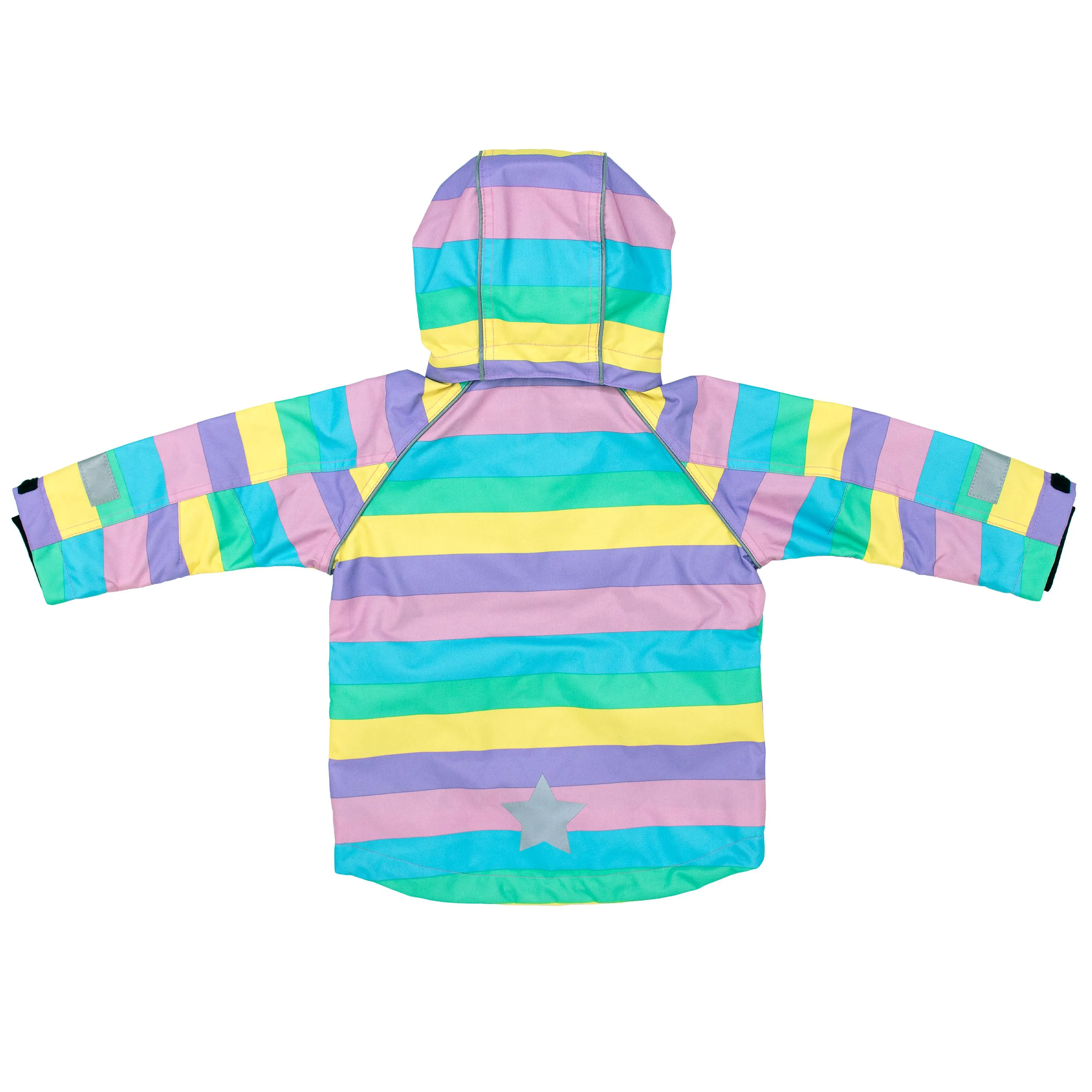 Botanic Multistripe Rain Jacket