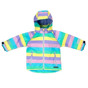 Botanic Multistripe Rain Jacket