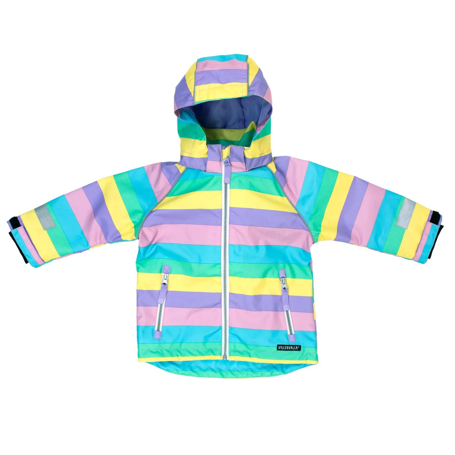 Botanic Multistripe Rain Jacket