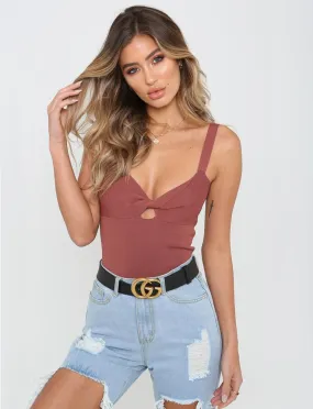 Christie Bodysuit - Rose