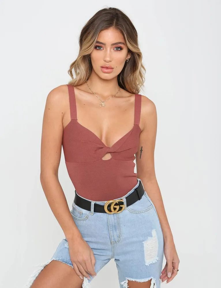 Christie Bodysuit - Rose