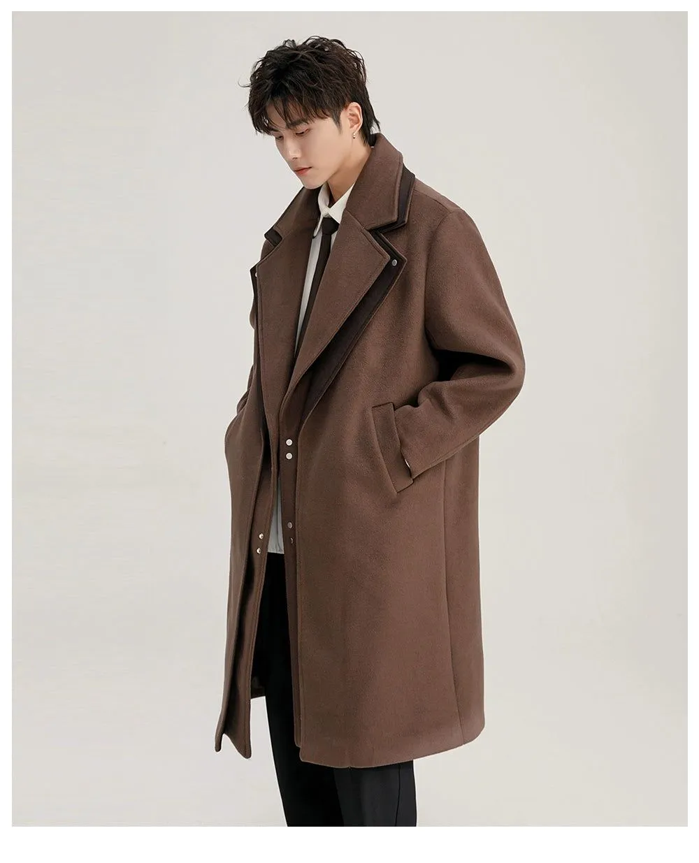Chuan Layered Minimal Detail Overcoat