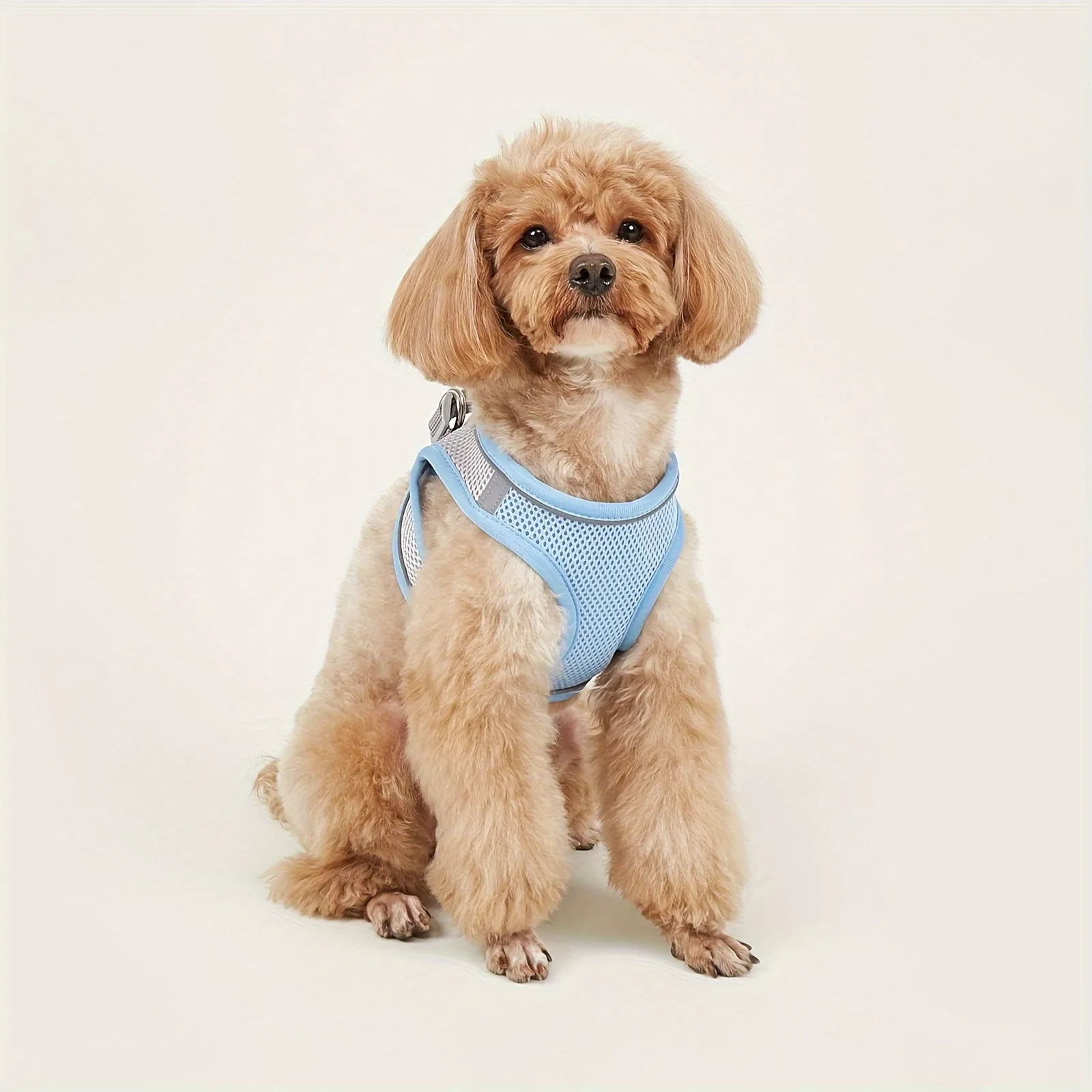 Comfy  Safe Pet Harness Reflective Mesh Vest for Small  Medium Dogs