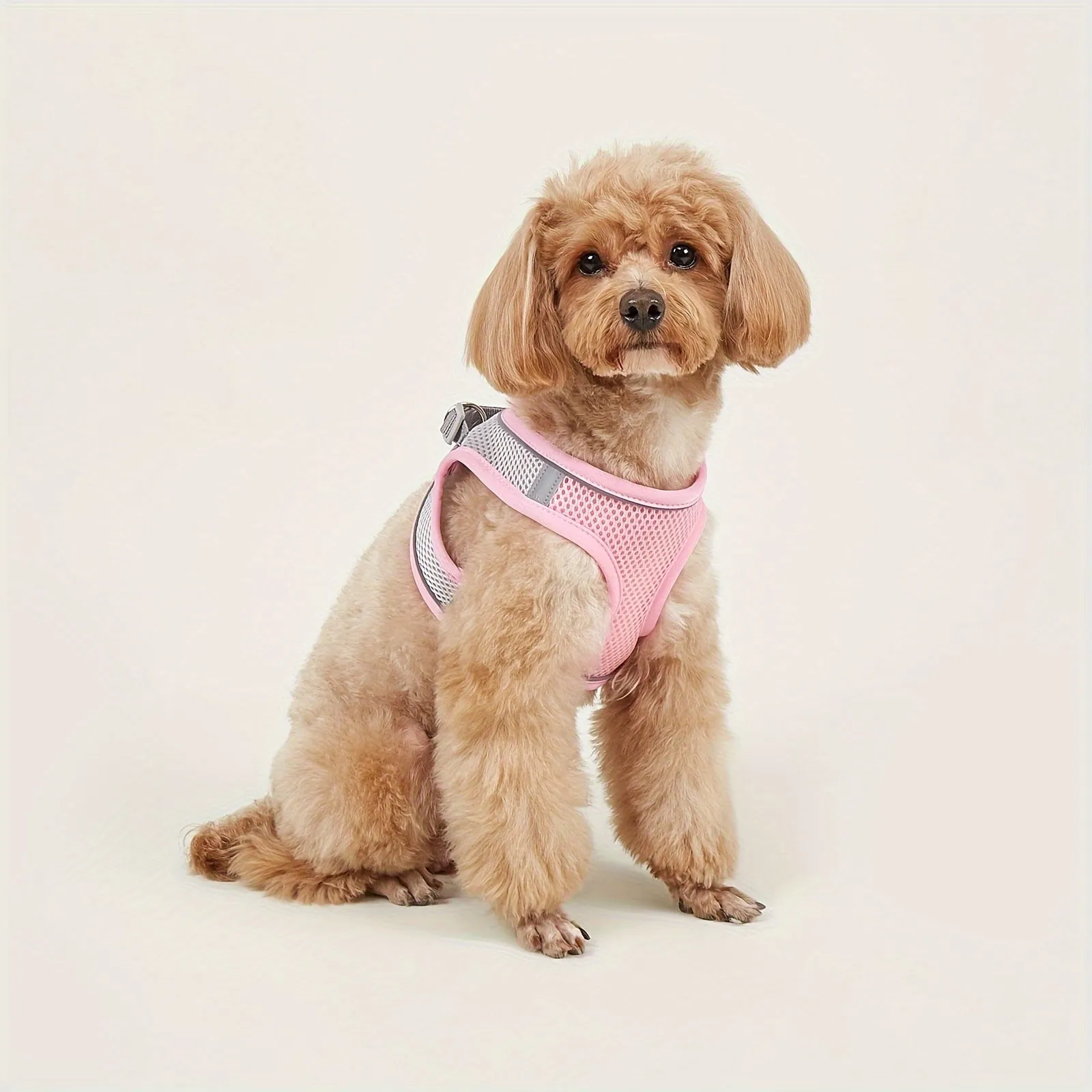 Comfy  Safe Pet Harness Reflective Mesh Vest for Small  Medium Dogs
