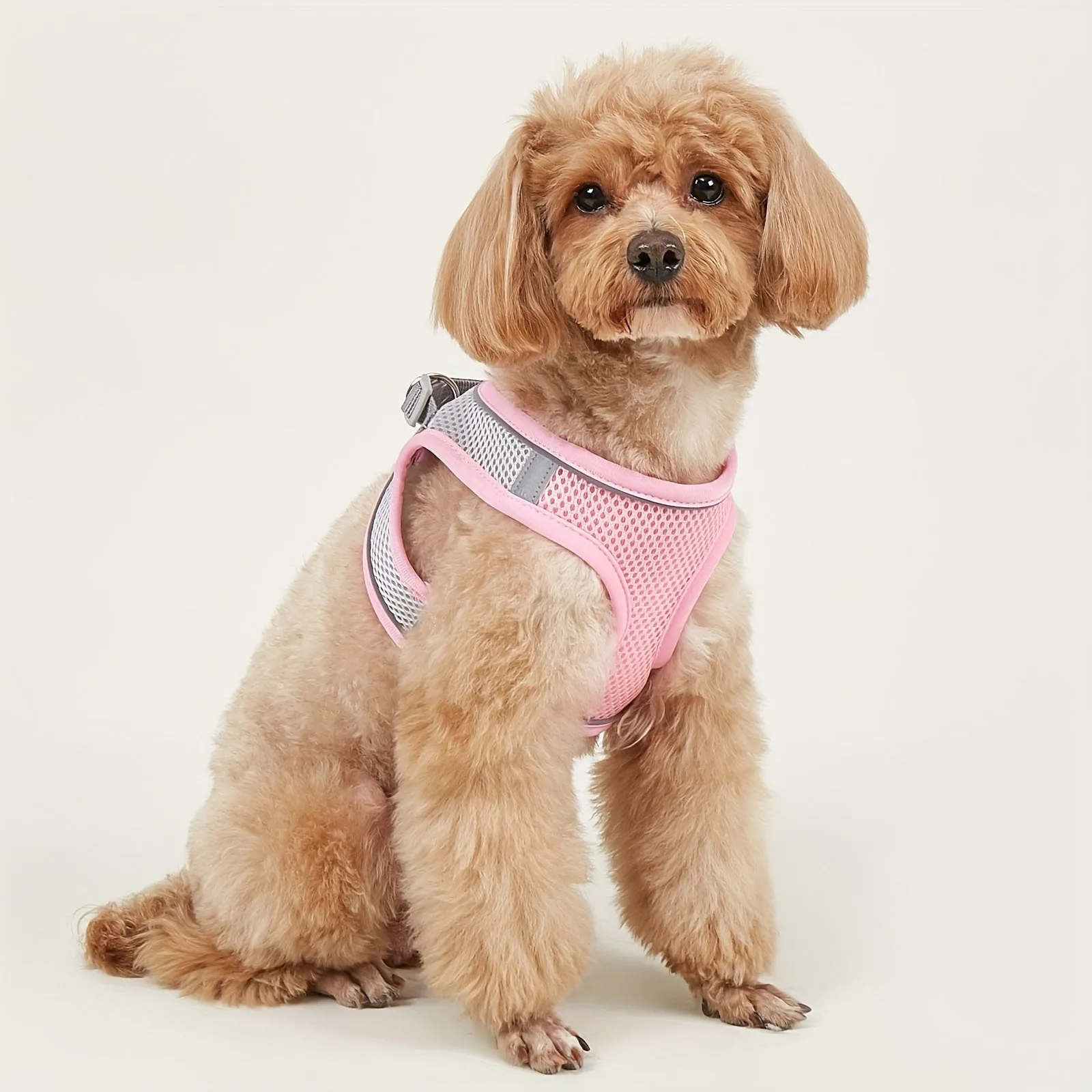 Comfy  Safe Pet Harness Reflective Mesh Vest for Small  Medium Dogs