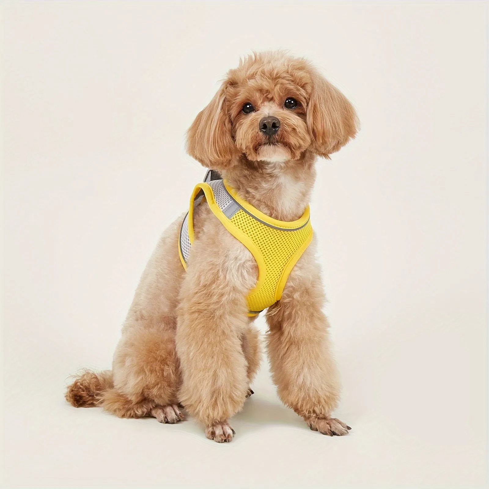 Comfy  Safe Pet Harness Reflective Mesh Vest for Small  Medium Dogs