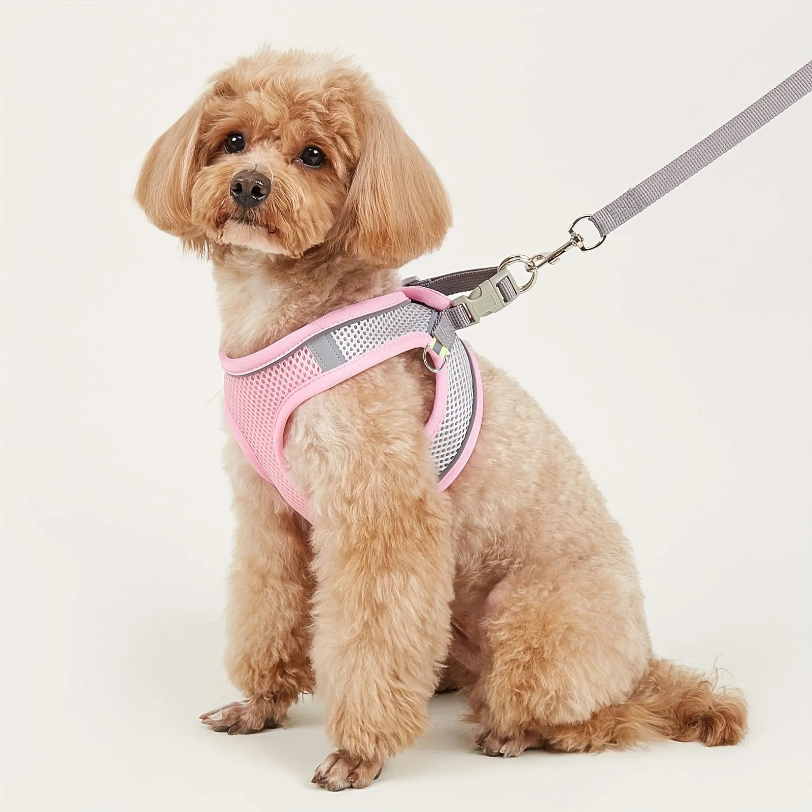 Comfy  Safe Pet Harness Reflective Mesh Vest for Small  Medium Dogs