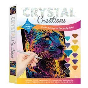 Crystal Creations: Neon Leopard