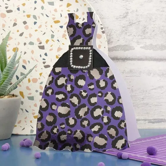 Designer Mirri Card - Lovely Leopard