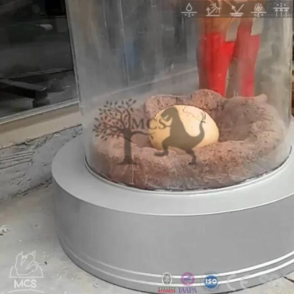 Dinosaur Nursery Animated Dinosaur Incubator Prop-BB012