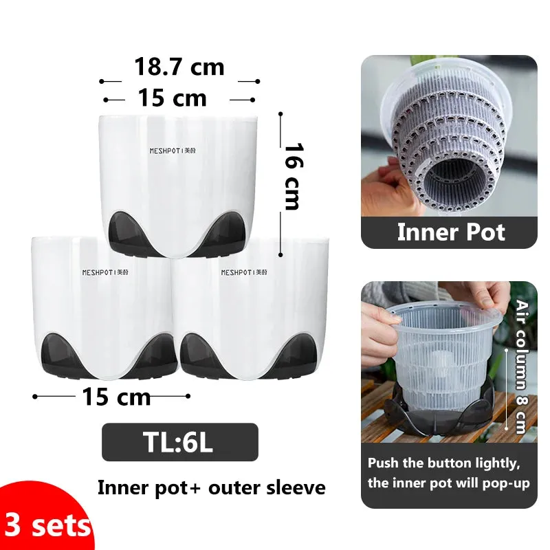 Double Layer Plant Container