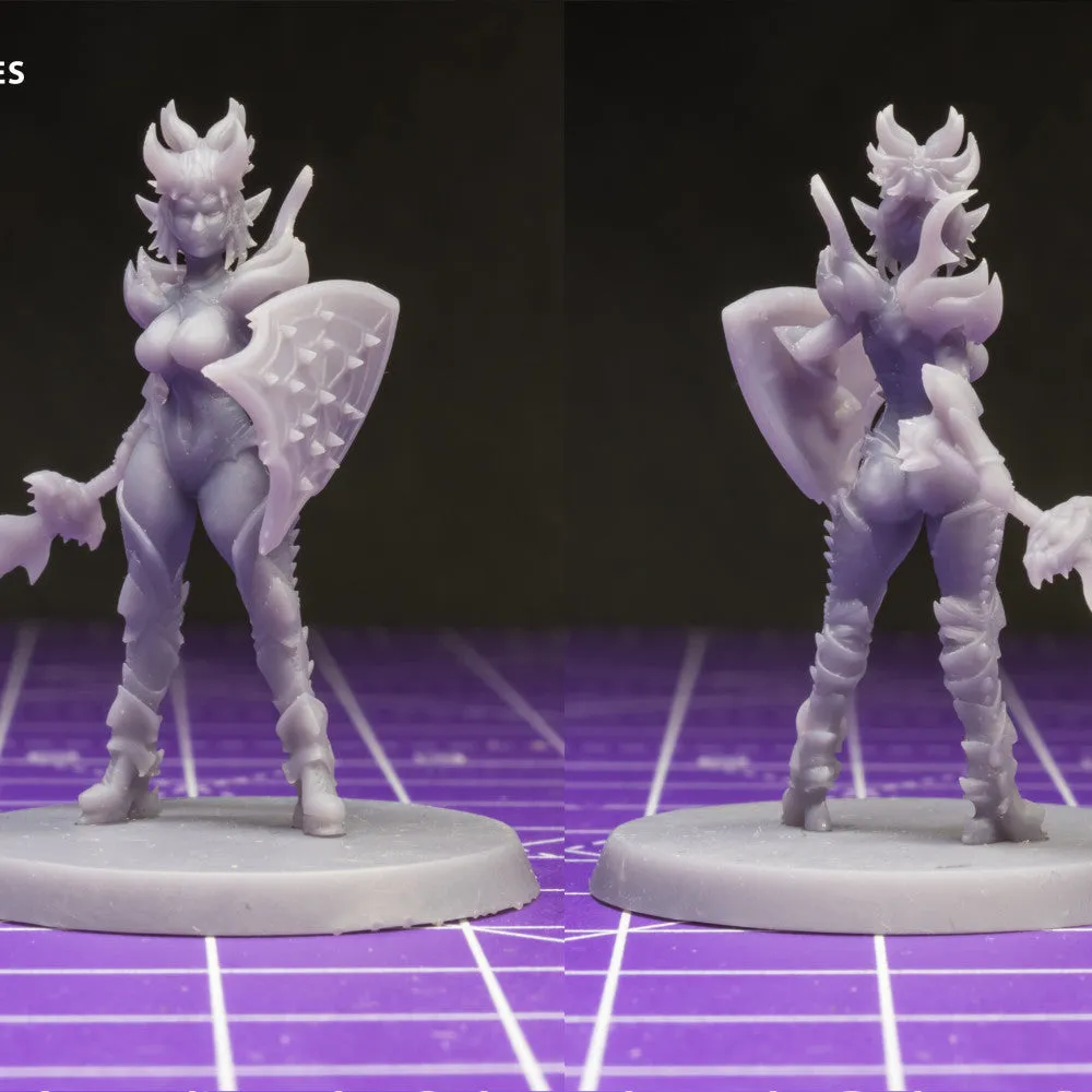 Drow Sorceress Elite Pose 1