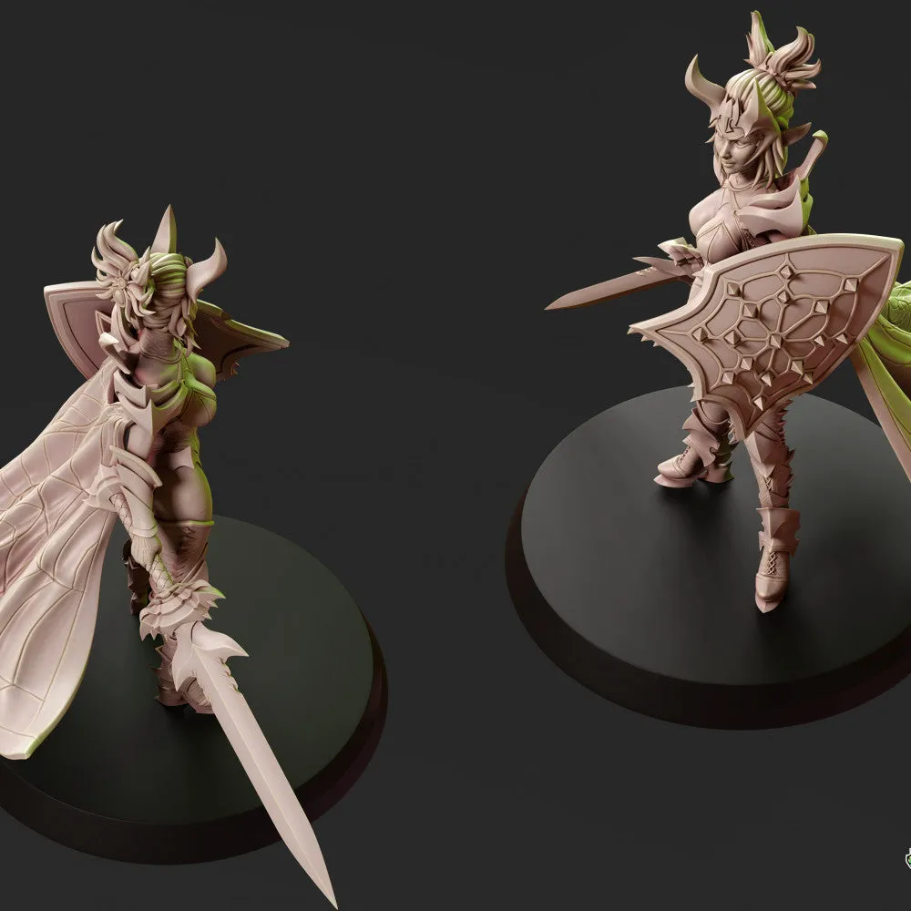Drow Sorceress Elite Pose 1
