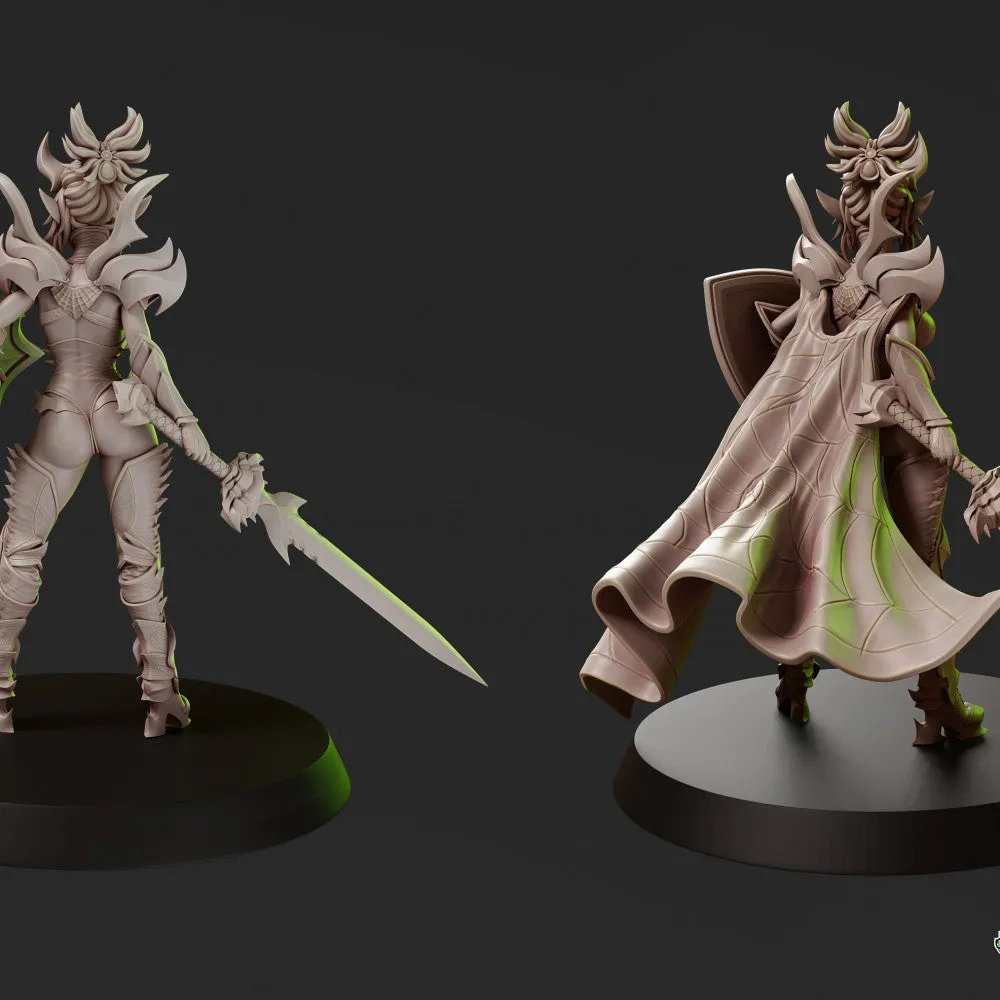Drow Sorceress Elite Pose 1