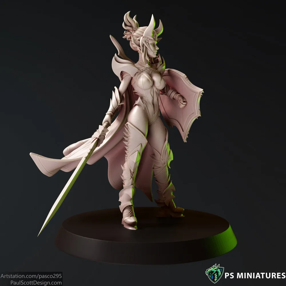 Drow Sorceress Elite Pose 1