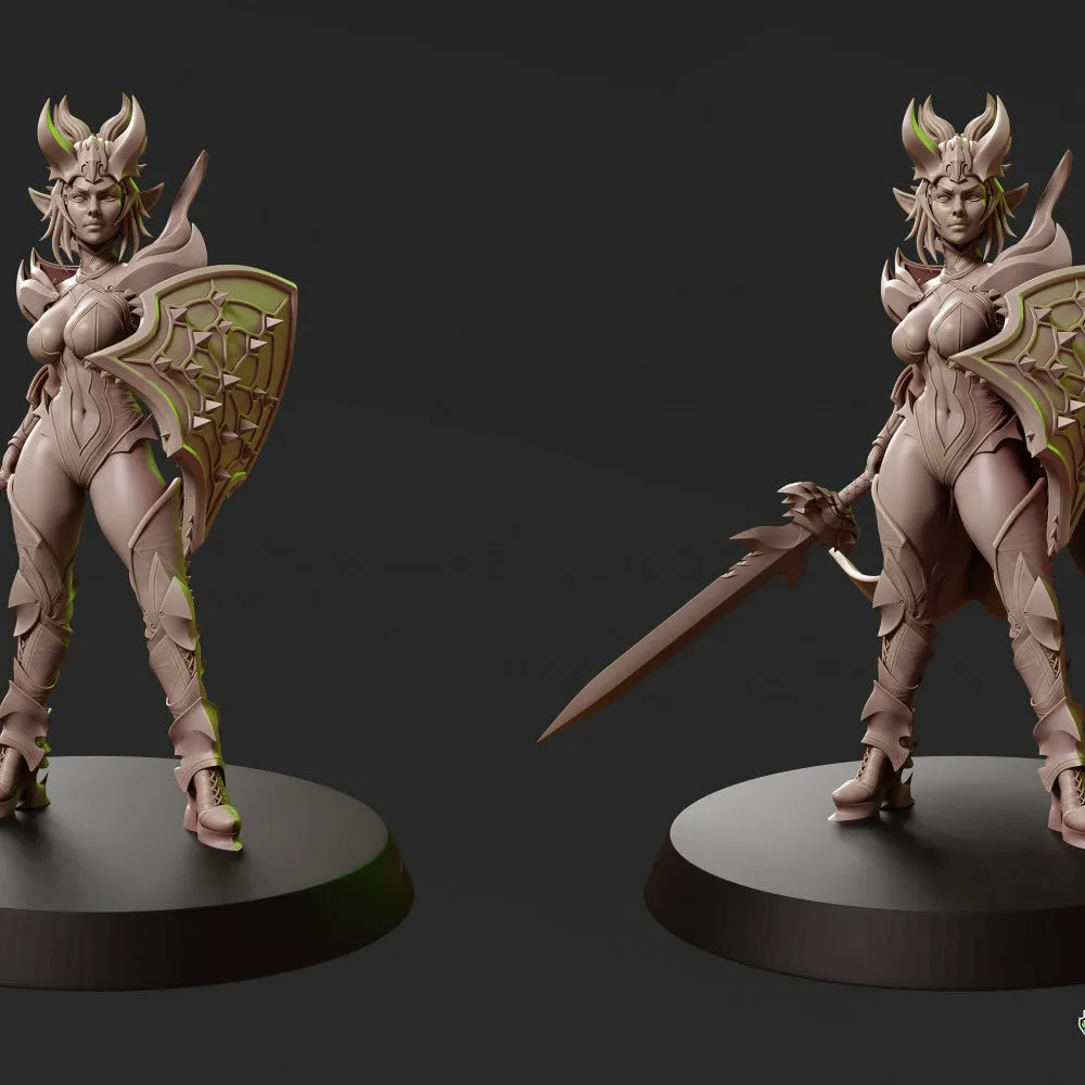 Drow Sorceress Elite Pose 1
