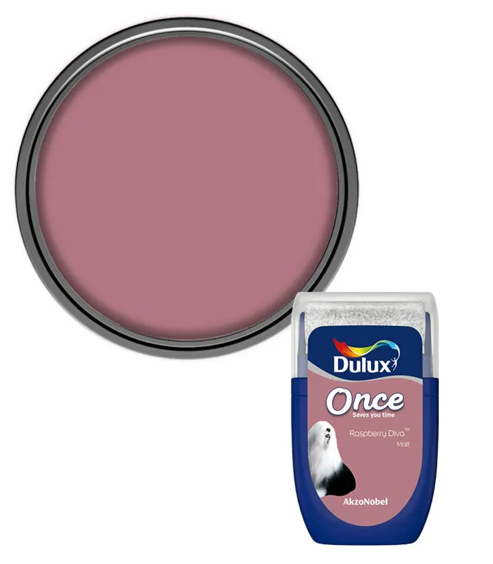 Dulux Retail Once Matt Paint - 30ml Tester Pot