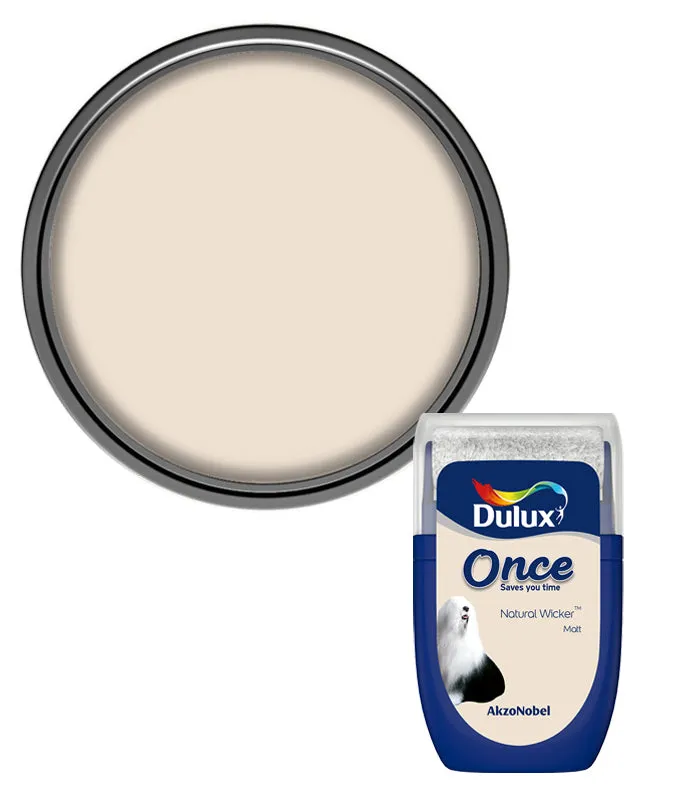 Dulux Retail Once Matt Paint - 30ml Tester Pot