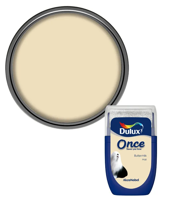 Dulux Retail Once Matt Paint - 30ml Tester Pot