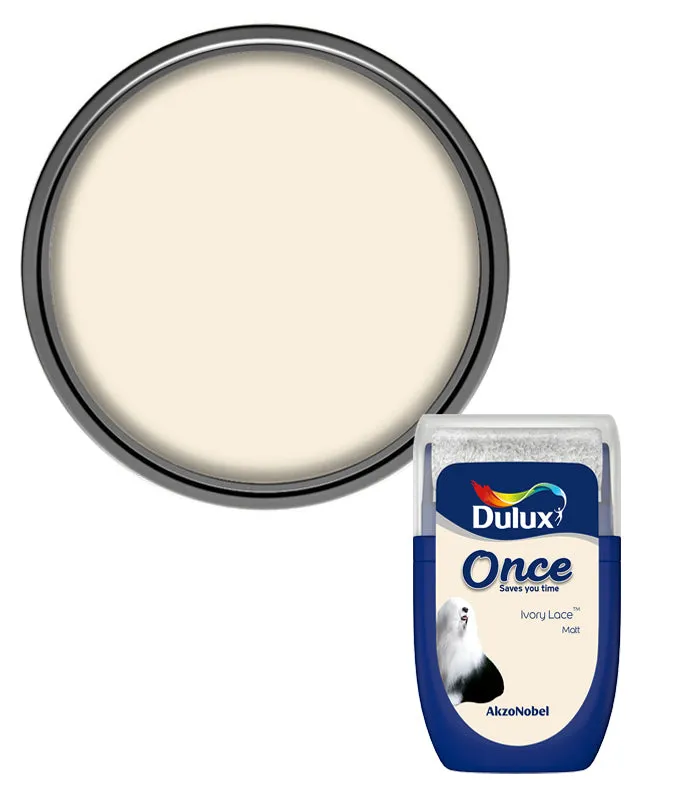Dulux Retail Once Matt Paint - 30ml Tester Pot