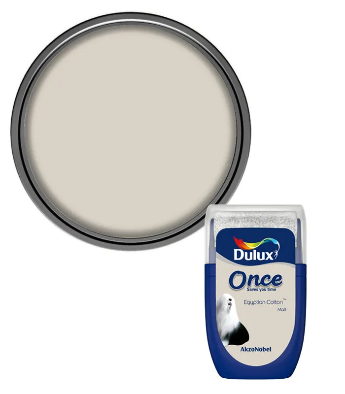 Dulux Retail Once Matt Paint - 30ml Tester Pot