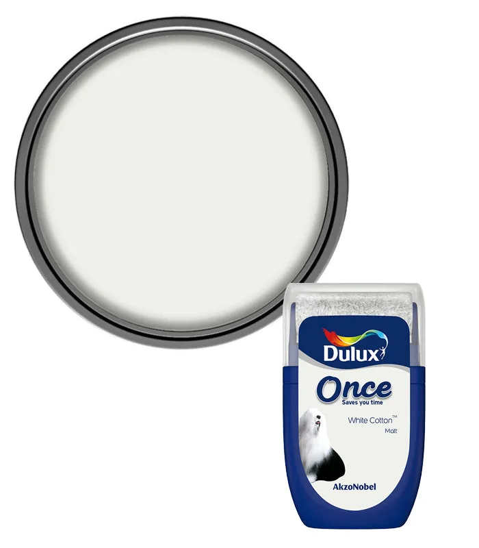 Dulux Retail Once Matt Paint - 30ml Tester Pot