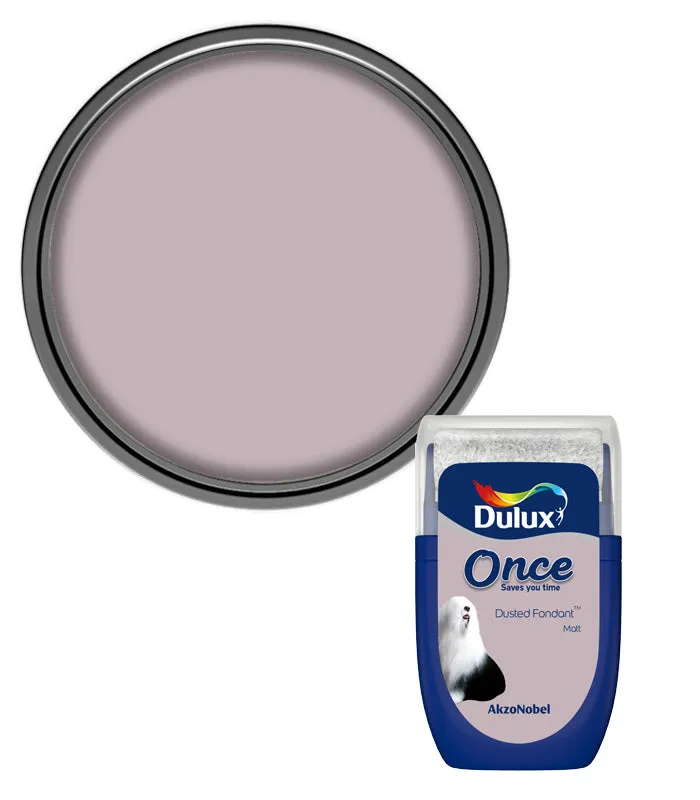 Dulux Retail Once Matt Paint - 30ml Tester Pot