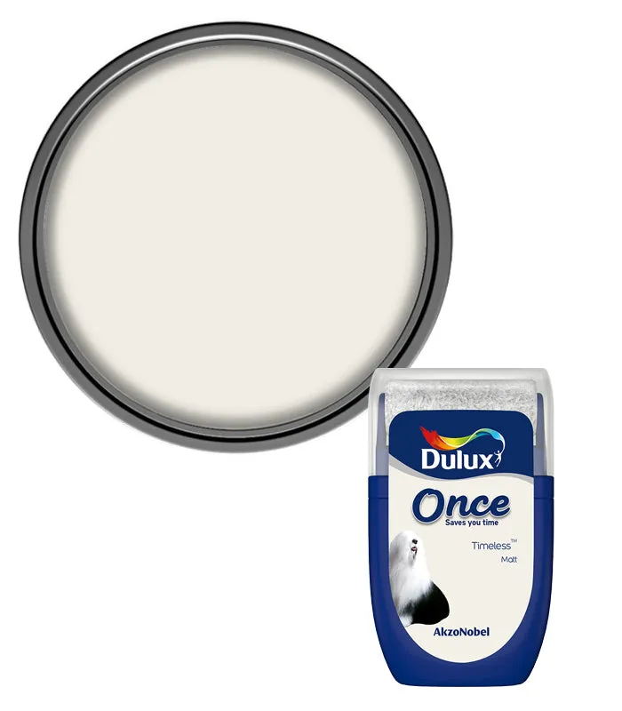 Dulux Retail Once Matt Paint - 30ml Tester Pot