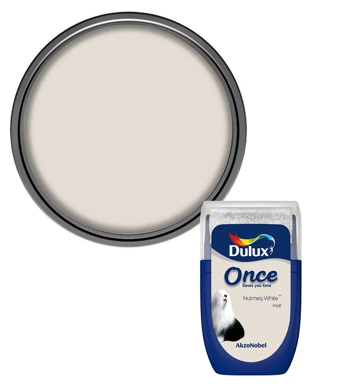 Dulux Retail Once Matt Paint - 30ml Tester Pot