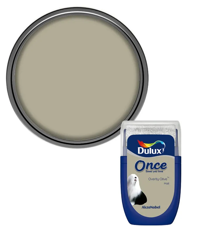 Dulux Retail Once Matt Paint - 30ml Tester Pot