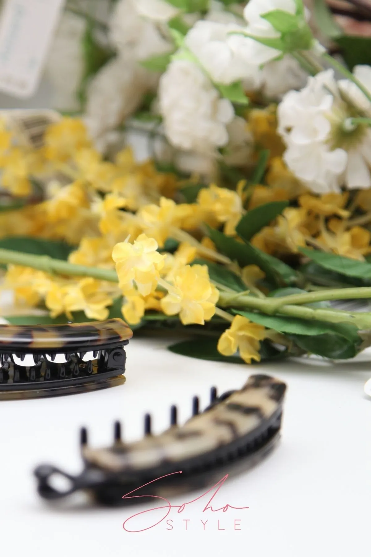 Elegant Leopard Hair Sticks