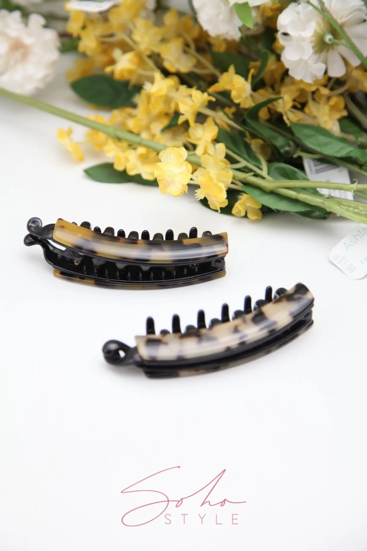 Elegant Leopard Hair Sticks