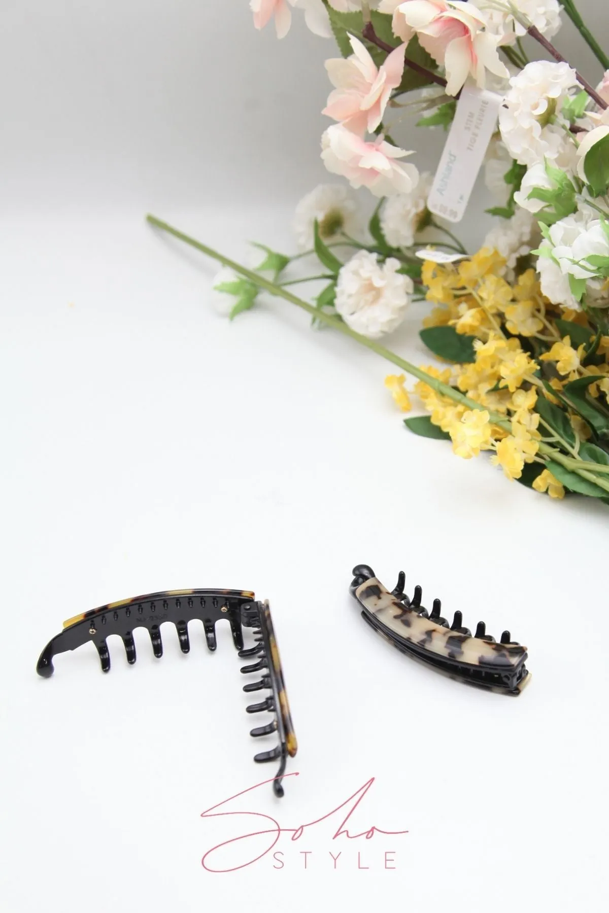Elegant Leopard Hair Sticks