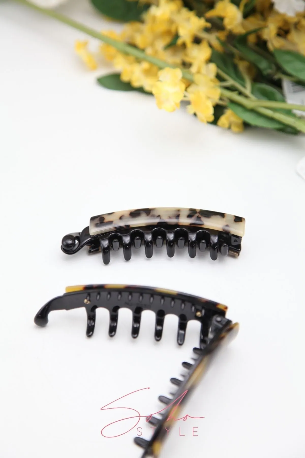 Elegant Leopard Hair Sticks